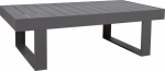 Coffee table FLUFFY 133x73.5xH42cm, grey
