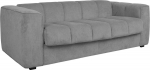 Sofa bed STELLA with spring mattress, grey