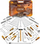 FORCEKRAFT Tool Kit 142el. 1/4'', 3/8'' i 1/2'' (6-angular) (4-32mm)