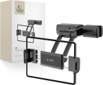 4kom.pl Car holder for smartphone and tablet on the headrest V2 - Black Car Headrest Holder for Smartphone and Tablet V2 - czarny