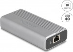 DELOCK USB 40 Gbps USB-C Netzwerk Adapter 10GbE 1xRJ45