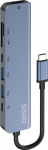 SAVIO HUB USB-C 7w1 AK-82