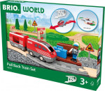 BRIO Pull Back - train set