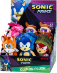 P.M.I. Sonic Prime Clip On Plush Character (15cm) (S1) (Random) (SON7004)