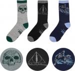 Fame Bros Cinereplicas Movies: Harry Potter - Deathly Hallows Socks (Set of 3) (CR1605)