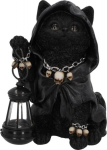 Nemesis Now Adult: Gothic - Reapers Feline Lantern Figure (18.5cm)