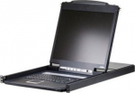 ATE ATEN LCD KVM Switches CL1308N - KVM-Console KVM-Switch - 8 Anschl&uuml;sse - PS/2, USB - 48.3 cm (19")