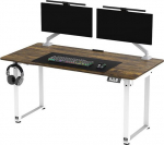 Desk, electrically adjustable, 160x75 cm, 72-118 cm, UPLIFT, z undercarriage�adk� pod mysz XXL, ULTRADESK