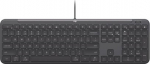 Log WIRED KB K620 FOR BUSINESS, GRAPHITE - ITA - MEDITER-412