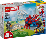 LEGO Marvel Spidey on a motorcycle vs. Rhino (11206)