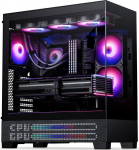 PHANTEKS XT View Matrix PC-Geh&auml;use, Midi Tower, E-ATX, Tempered Glass, Matrix LED - schwarz