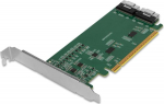 IcyDock Adapter 2x SlimSAS 8i to PCIe Adapter with Redriver