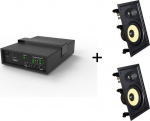 Vivolink Audiopack Subwoofer + 2 x Pro, In-Wall Speakers