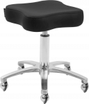 Activeshop Omega Supremo swivel stool black