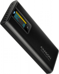 Axagon EEM2-SD2B USB-C 10Gbps-M.2 NVMe & SATA SSD DISPLAY box