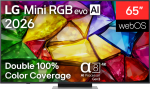 LG 65MRGB87B3B 65" (164 cm) 4K Mini RGB evo Smart TV | LG