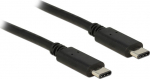 DELOCK USB Kabel C -> C St/St 0.50m schwarz