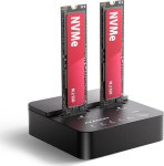 SSD ACC DOCK STATION USB-C/2XM.2 NVME ADSA-M2C22L AXAGON