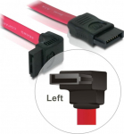 DELOCK Kabel SATA ca. 50cm int. abgew.(ob/li) / gerade