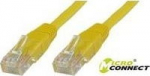 MicroConnect U/UTP CAT6 0.5M Yellow LSZH, Unshielded Network Cable