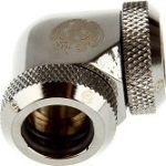 Bitspower Multi-Link Adapter 90 Grad 12mm AD auf 12mm AD Hardtube - shiny black