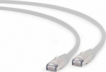 Gembird RJ-45/RJ-45 kat.6a S/FTP Szary 0.5m (PP6A-LSZHCU-0.5M)