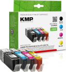 KMP Patrone Canon CLI-571 Multipack 500-715 S. C107PIXV compatible