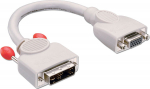LINDY DVI-I/A auf VGA Adapter cable 0.2m
