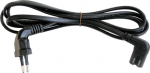 Samsung Power cord, 2pin, Angled, Black