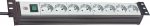 TRITON 19""Cabinet zbh. Steckdosenleiste 6xDosen CEE7 ->Stecker&Uuml;SS/NF