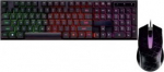 ART Zestaw USB: Backlit Keyboard + backlit mouse AK-50