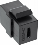 Adapter USB InLine USB-C - USB-C Czarny (76201Z)