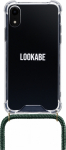 Lookabe Necklace iPhone Xr gold green loo014