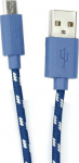Sbox USB-1031BL USB->Micro USB 1M blue