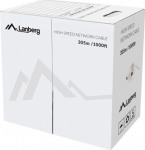 LANBERG LAN cable UTP cat.5e 305m solid CU fluke passed