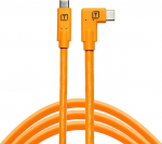 Tether Tools TetherPro USB-C to USB-C Right Angle orange