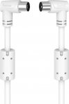 Hama 00205058, 5 m, Coaxial, Coaxial, Wei&szlig;