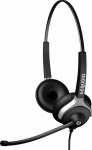 GEQUDIO Headset 2-Ear with USB f&uuml;r PC,MAC