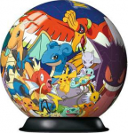 Ravensburger Pokemon 3D Puzzle Ball - puzzle, 72 burn