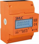 Simet Electric energy meter 3-phase 80A 3x230/400V z display LCD-3F/4M MID (85402010)