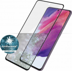 Kaitseklaas Samsung Galaxy S21 FE 5G, &uuml;mbrises&otilde;bralik, musta &auml;&auml;rega, PanzerGlass