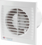 Vents Axial fan fi 100 5.6W 26dB sleep timer + white hygrostat (100SILENTA-STHL)