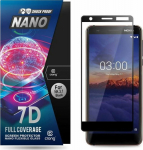 Crong Crong 7D Nano Flexible Glass - glass hybrid 9H full screen Nokia 3.1 universal