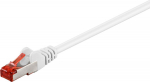 Wentronic Goobay RJ45 CAT 6 S/FTP CCA 0.5m White