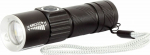 Flashlight Pro-Line BATTERY TORCH. ALU LED ZOOM USB 50/100/FLASH, PROLINE, CE