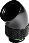 Barrow Adapter 45 Grad G1/4 Zoll AG auf G1/4 Zoll IG - drehbar, schwarz