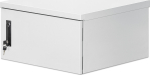 Intellinet Geh&auml;use - IP55, with integrated fans - suitable for Wandmontage - Hellgrau, RAL 7035 - 6U - 48.3 cm (19")