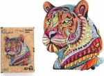 PuzzleOK Puzzle Wood eko 129 Mysterious tiger A3
