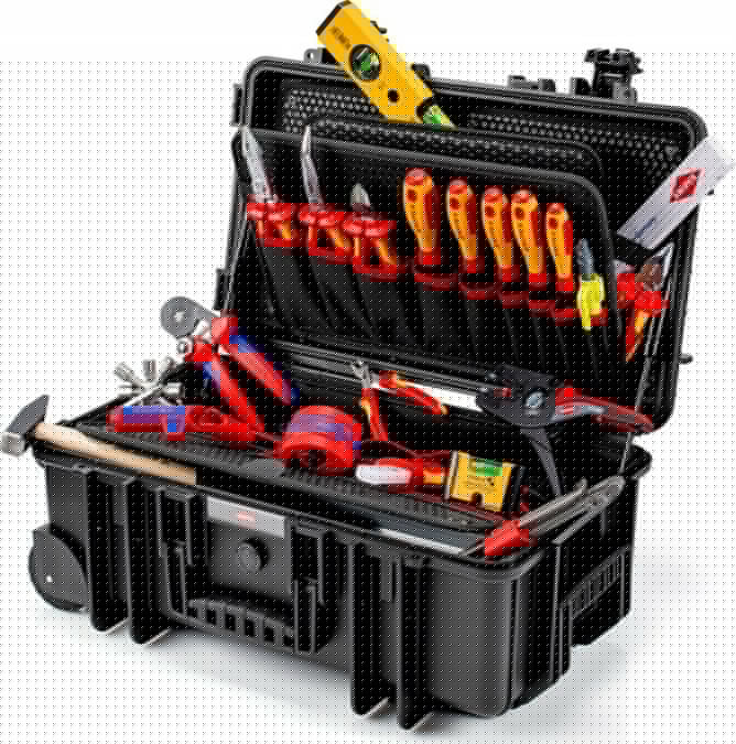 KNIPEX Werkzeugkoffer Robust26 Move Elektro