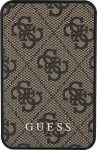 Powerbank Guess Guess Powerbank 15W GUPB5LP4GEGW 5000mAh brown/brown 4G Leather Metal Logo